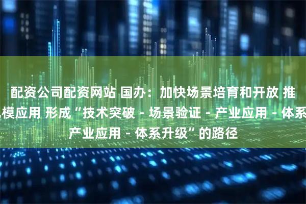 配资公司配资网站 国办：加快场景培育和开放 推动新场景大规模应用 形成“技术突破－场景验证－产业应用－体系升级”的路径